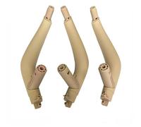 KJHOPY Garniture Poignée Porte Intérieure Gauche/droite Pour BMW X5 X6 F15 F16 2014-2018(LHD Beige Set)