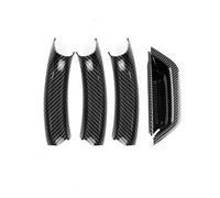 KJHOPY Garniture Poignée Porte Intérieure Voiture Couleur Pour BMW X3 X4 F25 F26 2010-2017(Carbon style set)