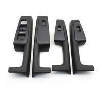 KJHOPY Garniture Poignée Porte Intérieure Voiture Panneau Poignée Cadre D'accoudoir Pour Skoda Pour Superb 2008-2013(4PCS Black)