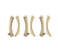 KJHOPY Garniture Protection Extérieure Poignée Porte Intérieure Voiture Pour BMW Série 3 E90 325 328i 2004-2012(LHD Beige)