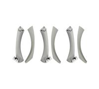 KJHOPY Garniture Protection Extérieure Poignée Porte Intérieure Voiture Pour BMW Série 3 E90 325 328i 2004-2012(LHD Gray)