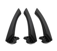 KJHOPY Kit Garniture Poignée Porte Intérieure Voiture Pour BMW Série 3 E90 E91 318i 325i 328i 2004-2012(LHD Black Set)