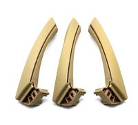 KJHOPY Kit Garniture Poignée Porte Intérieure Voiture Pour BMW Série 3 E90 E91 318i 325i 328i 2004-2012(RHD Beige Set)