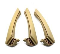 KJHOPY Kit Garniture Poignée Porte Intérieure Voiture Pour BMW Série 3 E90 E91 318i 325i 328i 2004-2012(LHD Beige Set)
