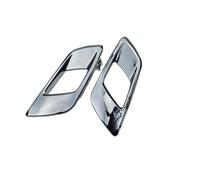 KJHOPY Poignée De Porte Intérieure Gauche droite Chromée Pour Ford Pour Everest 2015-2019(Pair)