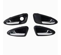 KJHOPY Poignée Porte Intérieure Avant Arrière Pour Seat Pour Ibiza 6J 2010-2022(Bright Silver set)