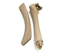 KJHOPY Poignée Porte Intérieure Gauche Droite Avec Garniture Protection Pour BMW Série 3 E90 E91 316 325 328i 2004-2012(Beige Left)