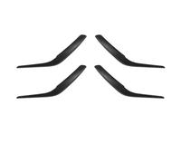 KJHOPY Poignée Porte Intérieure Voiture Accoudoir Garniture Accessoires Pour BMW E84 X1 2009-2016(Black 1 Set)