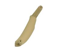 KJHOPY Poignées Intérieures Voiture Panneau Porte Barre Poignée Garniture Traction Pour BMW E70 X5 SAV 2007-2013(Beige(on the left))