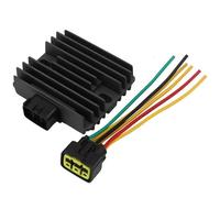 KJHOPY Régulation du régulateur de Tension Redresseur De Régulateur De Tension De Moto, Chargeur pour Kawasaki pour Ninja 400 650 ER-4F ER-4N ER-6F ER-6N(Black c)