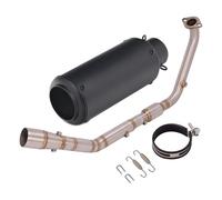 KJHOPY Système d'échappement Système Complet De Connexion De Tuyau D'échappement pour Moto, Tuyau Modifié pour Y&amaha XSR125 Xsr125 XSR 125 2020 - 2022(Type F)