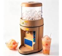 KJHYYPP Broyeur à Glace électrique pour la préparation de granités et de Smoothies, 440 W, Usage intensif à Usage Commercial