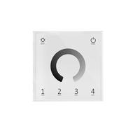 KJJFIPCXP 1PCS/1SET 0/1-10V Zigbee 3.0 Module de variateur LED Intelligent AC Push 110V 220V APP Contrôle Vocal Télécommande Tactile Murale(T11 W)