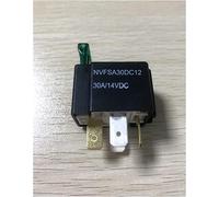 KJJFIPCXP 5pcs Relais NVFSA30DC12 NVFSA30DC24 Le Relais Automatique 30A normalement Ouvert avec du fusible modifie Le klaxon du Phare 4pins(24VDC)