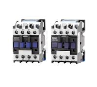 KJJFIPCXP Contacteur magnétique CA for Rail DIN CJX2-1204 4NO 4 pôles CJX2-1208 2NO 2NC 12A 380V 220V 110V 36V 24V LC1 12004 12008(Cjx2-1204,380V)