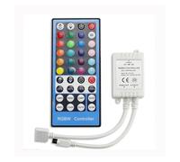 KJJFIPCXP Contrôleur RGBW 40 Touches for Bande Lumineuse LED DC12-24 V, contrôleur LED RGBW 40 Touches avec télécommande Infrarouge