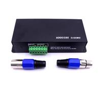 KJJFIPCXP Décodeur 512 avec variateur d'intensité à Affichage numérique, contrôleur de décodeur LED RGBW 24 canaux for Lampe DC5V-24V(4 channle)