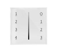 KJJFIPCXP Décodeur DMX512 Panneau RF DMX512 Commutation Principale à Distance 1990 Contrôle de Gradation Couleur Unique Double Couleur RVB RGBW RVB + CCT LED(T11-1)