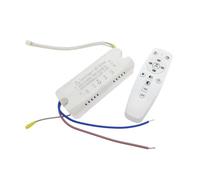 KJJFIPCXP Pilote LED Intelligent 2,4 GHz X2 X4 X6, télécommande + Application, luminosité des Couleurs, Alimentation à intensité Variable, Convient for Ruban Bicolore(3Pin-(8-24W) x2)