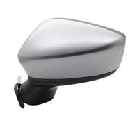 KJJjQf Coques rétroviseur Voiture pour Mazda 3 Axela 2014 2015 2016 Côté Rétroviseur Couverture Rétroviseur Latéral Garniture De Boîtier,Left Silver-5 Wire