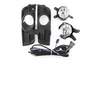 kjjukrhfs Ensemble feux antibrouillard Pour Chevrolet Cruze 2009-2011 2012 2013 2014 Phare Halogène Antibrouillard Couvercle Calandre Cadre Faisceau Câbles(1 set halogen)