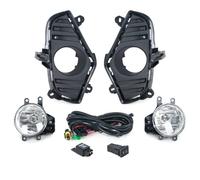 kjjukrhfs Ensemble feux antibrouillard Pour Toyota Pour RAV4 2020 2021 Ensemble Phares Antibrouillard Cadre Couvercle Fil Interrupteur Phare Antibrouillard Ampoule Halogène(One set)