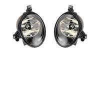 kjjukrhfs Ensemble feux antibrouillard Pour VW MK6 Pour Golf 6 IV Cabriolet Feux Antibrouillard LED Couvercle Phare Antibrouillard Cadre Lunette Calandre Feux Conduite Halogènes(Halogen fog)