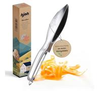 kjøk Éplucheur avec Lame Tranchante en Acier Inoxydable et Poignée Antidérapante - Éplucheur de Précision Fin pour Légumes - Ustensile de Cuisine Innovant, Éplucheur Pivotant Inoxydable