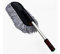 KJLM Duster en Microfibre pour Voiture et Maison Le plumeau Multi-Usage en Microfibre - Longue poignée Extensible incassable (Carré)
