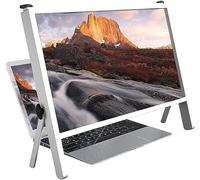 KJMWXOP Loupe Anti-lumière Bleue pour la Lecture chez Les Seniors, loupe d'écran pour Ordinateur Portable 21 Pouces, grossissement 3 à 4 Fois