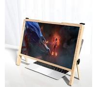 KJMWXOP Loupe d'écran pour Moniteur d'ordinateur, lentille grossissante Blu-Ray 3X Ultra-Claire, amplificateur de Bureau Portable, idéale pour Les Personnes âgées