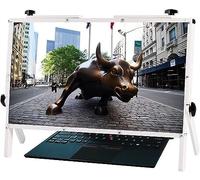 KJMWXOP Loupe d'écran pour Ordinateur Portable 22 Pouces, grossissement 3X, pour Moniteur d'ordinateur.