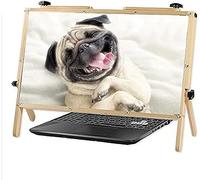 KJMWXOP Loupe d'écran pour Ordinateur Portable et téléphone, Support avec Angle réglable et 22 Positions Pliables.