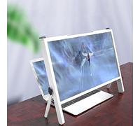 KJMWXOP Loupe d'écran pour Ordinateur Portable, loupe d'écran à Angle réglable, Anti-lumière Bleue, amplificateur Portable de Bureau, Convient pour Regarder des vidéos