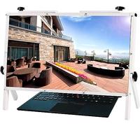 KJMWXOP Loupe d'écran pour Ordinateur Portable, Support Pliable, loupe Physique 3D Ultra-Claire pour la Protection des Yeux, Un pour la Famille et Les Enfants