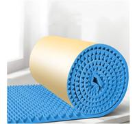 KJoBDwz Planche de mousse acoustique - Isolation acoustique - Isolation acoustique - Ignifuge - Plaque murale en coton - Bleu - 40 m