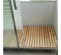 KJoBDwz Tapis de douche en bois, tapis de bain pour douche en bois, joint en bois, bord d'échappement pour salle de bain, pédale pour baignoire de sauna, dimensions personnalisées(40 x 80 cm)