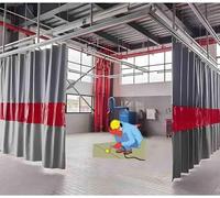 KjoiDWz Couvertures de soudage, rideaux de soudage, rideaux de porte ignifuges, 99% fibre de verre ignifuge, couvertures anti-feu industrielles(2x3 m/6.6x9.8 ft)