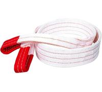 KjoiDWz Élingue de levage robuste, sangle en toile - Ceinture de levage plate industrielle for le remorquage et le levage de chariots élévateurs(1 tons 6 meters)