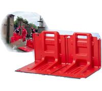 KjoiDWz Panneau combiné de contrôle des inondations, déflecteur d'eau en L, Drainage d'urgence for Un contrôle Efficace des inondations, déflecteur d'eau, Paquet de 2