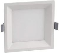 KjoiDWz Plafonnier LED encastré moderne 12w, anti-éblouissement, spot P44 for salle de bain, cuisine, salon(Bianco)