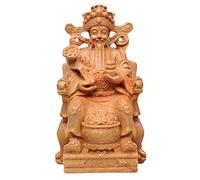 KJOLWHCQ Statue Feng Shui Statue Feng Shui Ornement Dieu de la Richesse Sculpture Richesse Prospérité Figurines Décoration d'intérieur Pendaison de crémaillère Cadeau de félicitations
