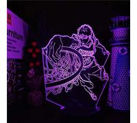 KJsdaADSA 3D Illusion Lumière Led Veilleuse Kuroko Basket-Ball Aomine Daiki Anime Lampe De Table Pour Cadeau De Anniversaire Enfants Vacances Cadeaux -16 couleurs