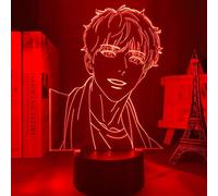 KJsdaADSA Acrylique 3D lampe BL Anime Aj Alex lumière pour lit chambre décor capteur tactile coloré LED veilleuse AHN Jiwon lampe Bj Alex cadeau 16 couleurs