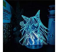 KJsdaADSA Hallucinations veilleuses Mioda Ibuki 3D Illusion LED Anime lampe éclairage couleur changeante Lampara pour cadeau 16 couleurs décoration de la chambre