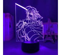 KJsdaADSA Lampe Anime 3D Fate Stay Night Saber pour chambre à coucher, décoration, cadeau d'anniversaire, Manga, Fate Stay Night Altria, Pendragon 16 couleurs
