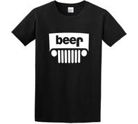 KJTEDZSXD Beer Funny Drinking Cotton Round Neck Shirt for Men Manches Courtes(3X-Large)