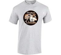 KJTEDZSXD Dalian Mens Keith Moon and Oliver Reed Tribute Tshirt Manches Courtes(Medium)