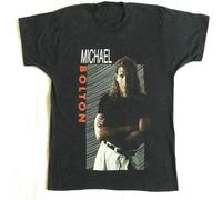KJTEDZSXD Kafei Michael Bolton T Shirt 90'S 1991 Tour Concert Pop Singer! X-Small Manches Courtes(Large)
