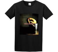 KJTEDZSXD Men's Therapy Troublegum Cotton T Shirt Manches Courtes(Large)